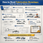 How to Read Fabrication Drawings: Step-by-Step for Beginners Accurate fabrication drawings for metal and structural work by Draftings Australia