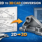 2D to 3D CAD Conversion