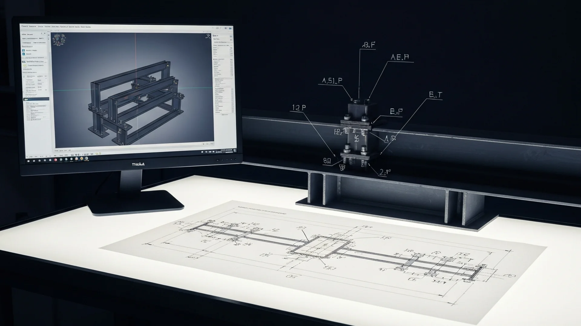 Shop & Fabrication Drawings sample work